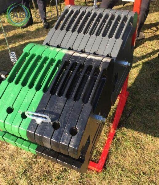 Kaber żeliwne obciążniki 1200 kg protivteža traktora