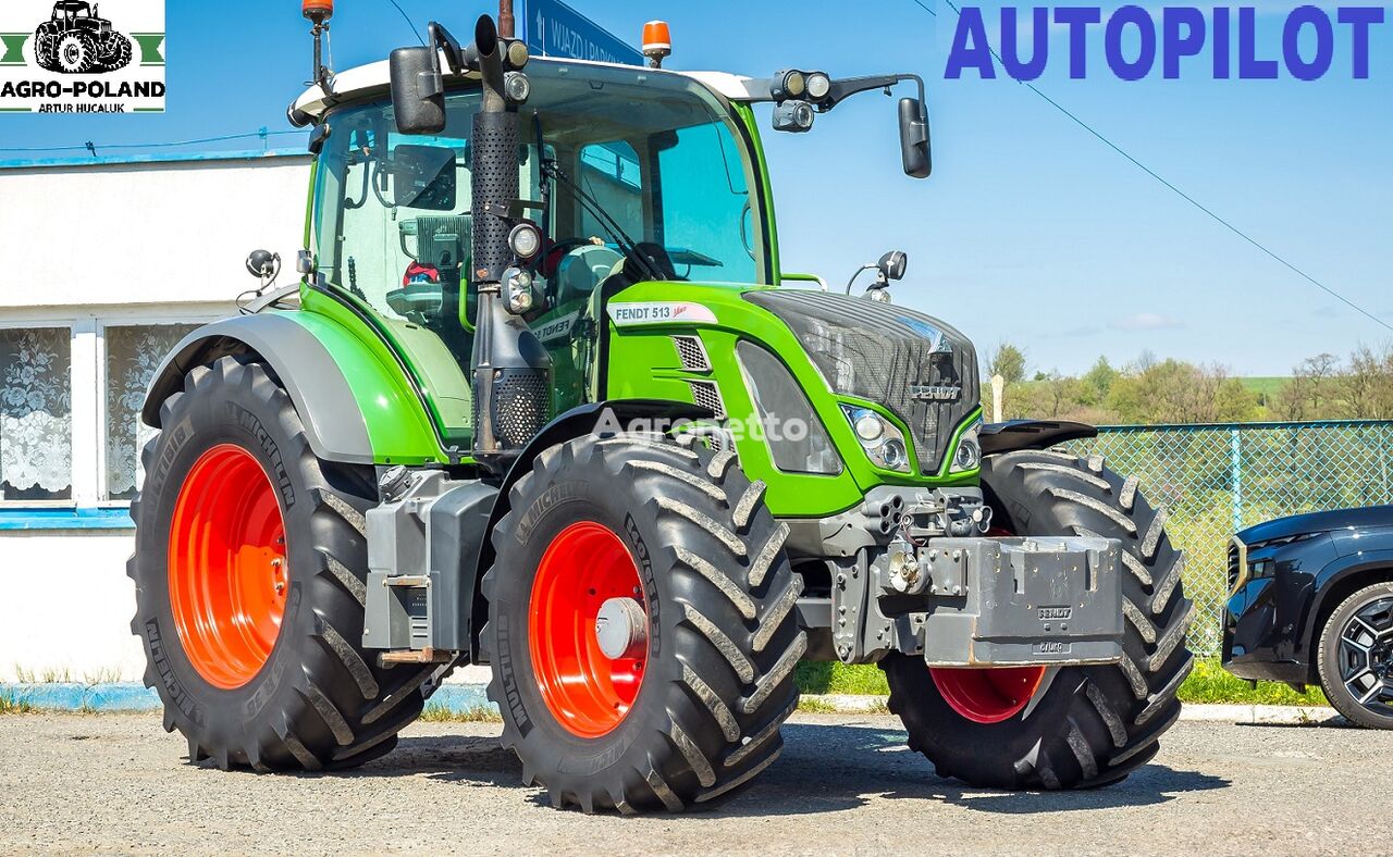 Fendt 513 VARIO - AUTOPILOT - 2016 ROK - ORYGINALNE OPONY traktor točkaš