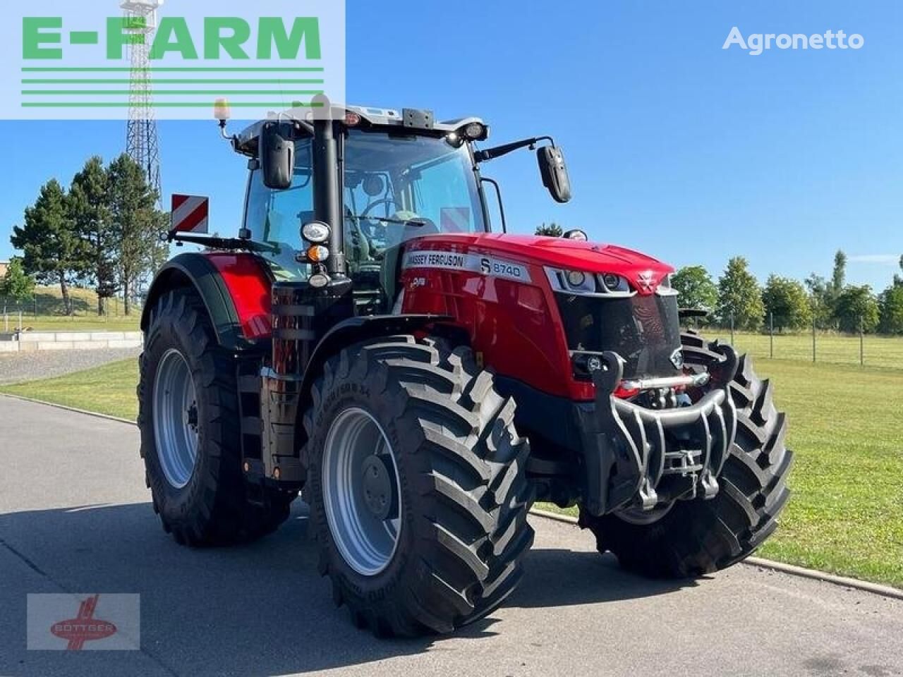 mf 8740 s dyna-vt exclusive traktor točkaš